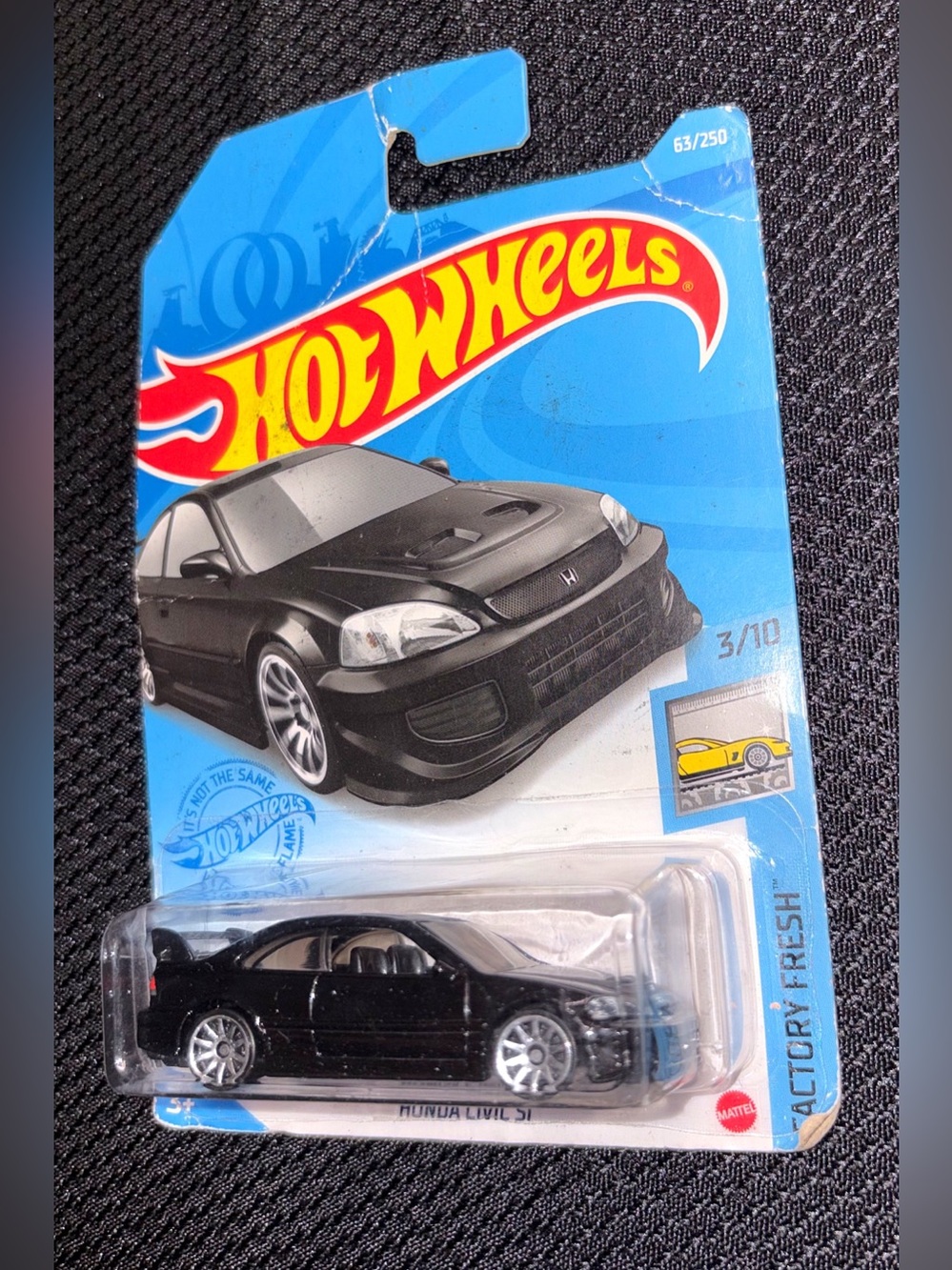 Hot Wheels Honda Civic Si Diecast Vehicle 63/250